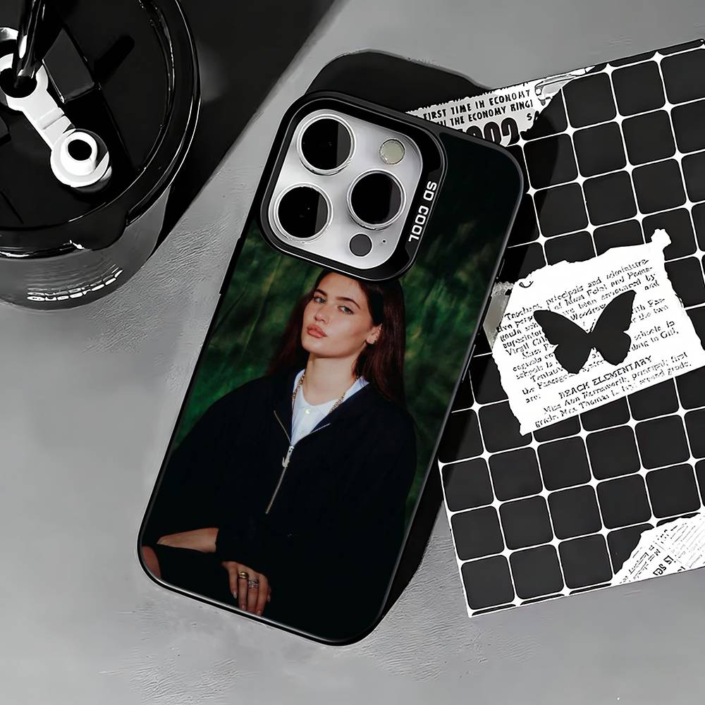 Smoky-voiced singer Sienna Spiro Phone Case For iPhone 17,16,15,14,13,12,11 Plus,Pro Max,XS,Colored silver phone case iPhone14Pro