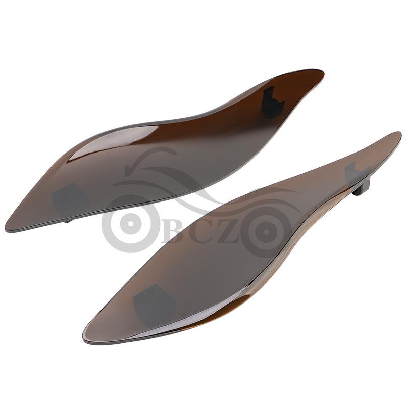 Harley Glide Motorcycle Side Wings Fairing Windshield