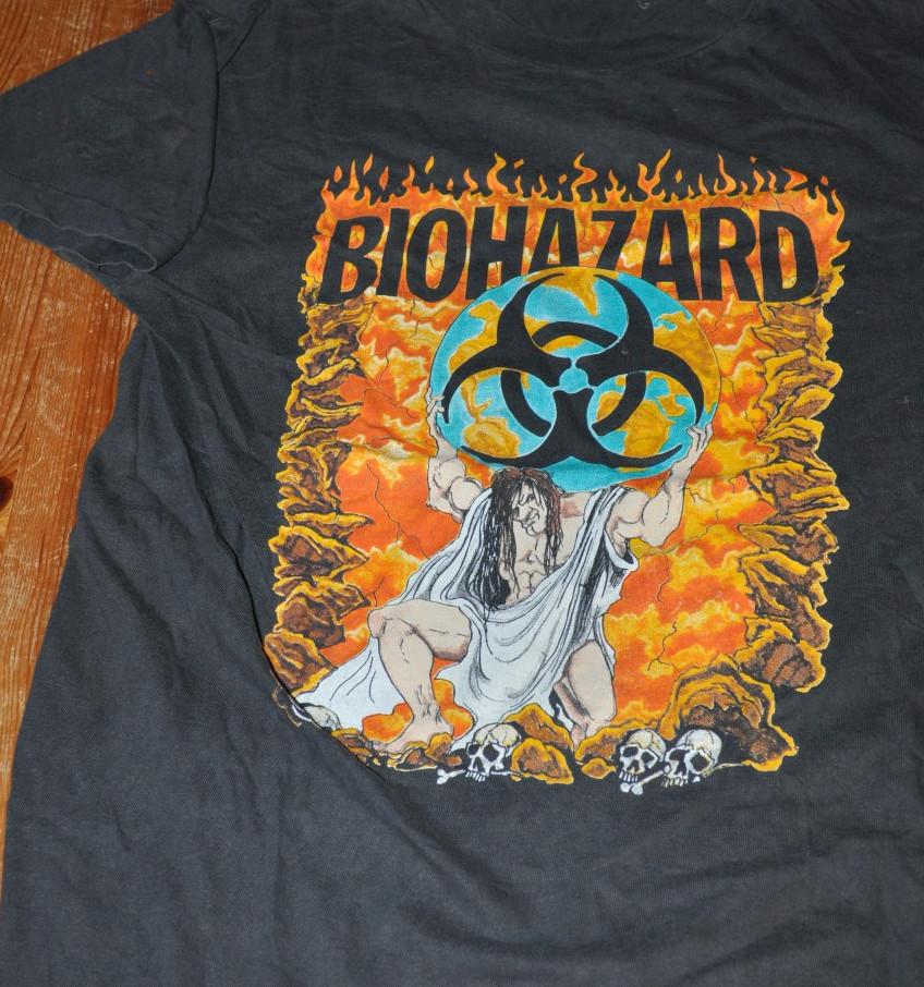 Biohazard Stomping the world tour Unisex Cotton Tee Shirt GE519 Unisex T-Shirt S