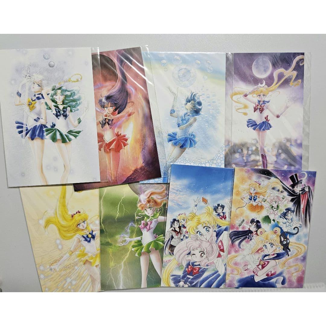 Used Sailor Moon Postcard Bulk Sale
