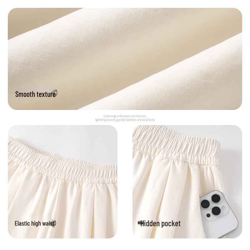 JEANSWEST Women's Cool-Touch Wide-Leg Pants