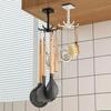 Kitchen Utensil Storage Hooks Suitable for Kitchen Items Wall Hooks Hat Hook Bathroom Gadgets Sticky Accessories Crochet Mural