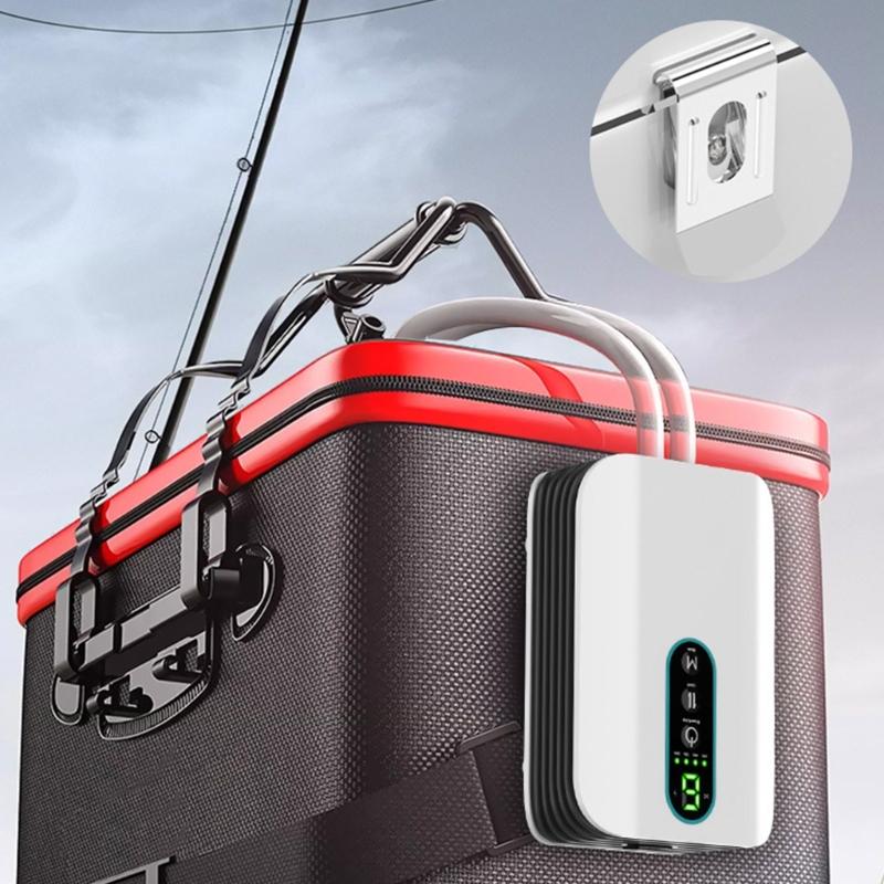 High Efficiency USB Oxygen Pump for Fishtanks with Efficient Output ABS Plastic Construction Low Noise Design Air Pumps