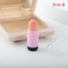 Mini-Lippenpinsel aus Silikon, abgewinkelter Concealer-Make-up-Pinsel, Werkzeug, tragbarer runder Kopf, weicher Lippenstiftpinsel, Concealer-Pinsel, Kosmetik