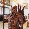 Attract Wealth Guan Gong Statue Resin Accessories Home Room Table Guan Yu Sculpture Crafts Hotel Office Desk Decoration Items
