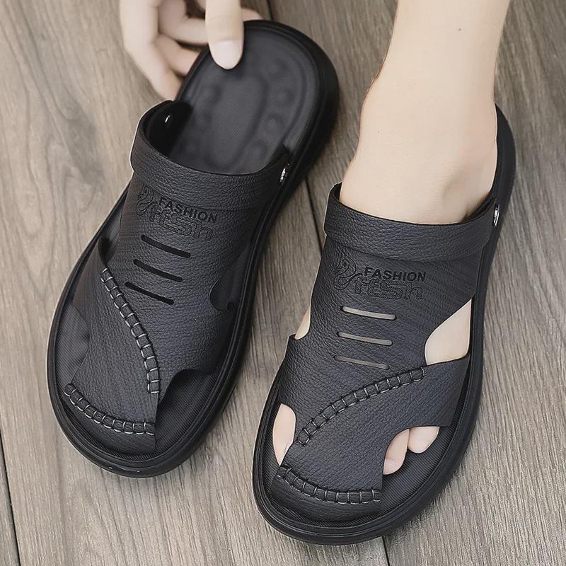2024 Men's Summer Outdoor Sandals: Casual, Fashionable, Beach-Ready, and Perfect for Youth Sports.