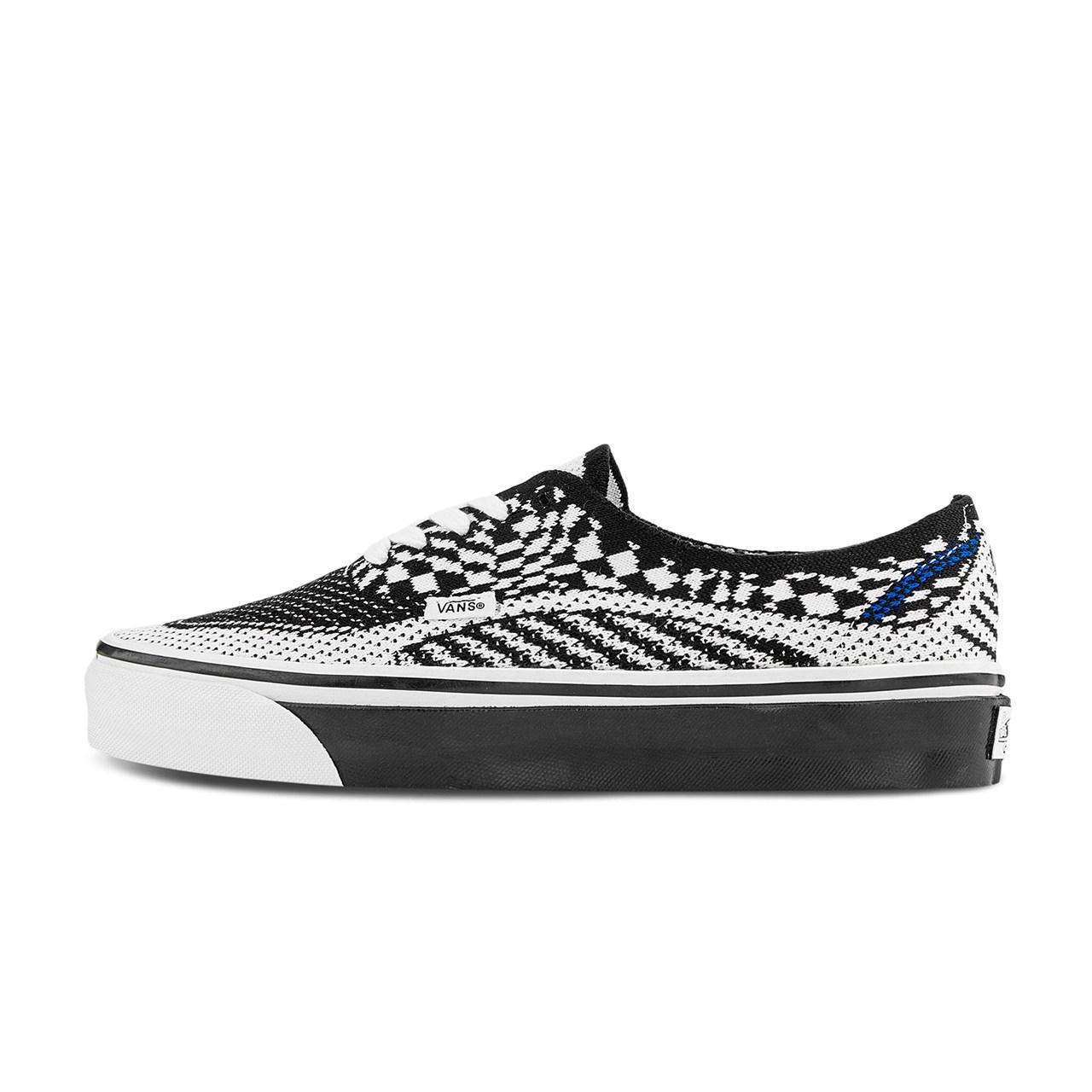 Vans Premium LX Authentic 44 Кеды Унисекс Низкие Черный/Белый 34.5