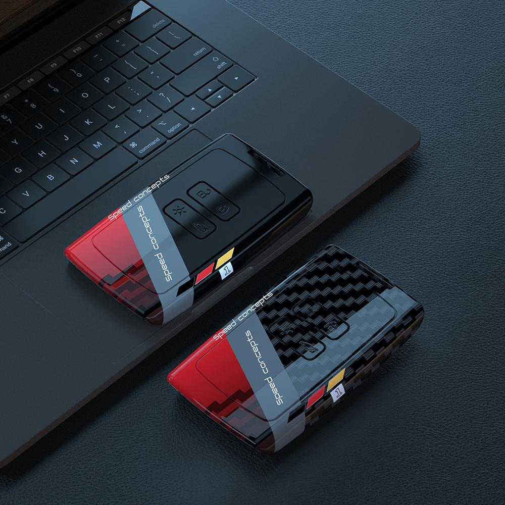 Carbon Abs Key Case Cover For Renault Austral Kadjar Clio Megane Captur Arkana Koleos Zoe Scenic Dacia Sandain Accessories