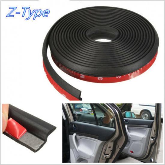 4M 160  Z-shape Window Door Rubber Seal Weather Strip Hollow Car Weatherstrip