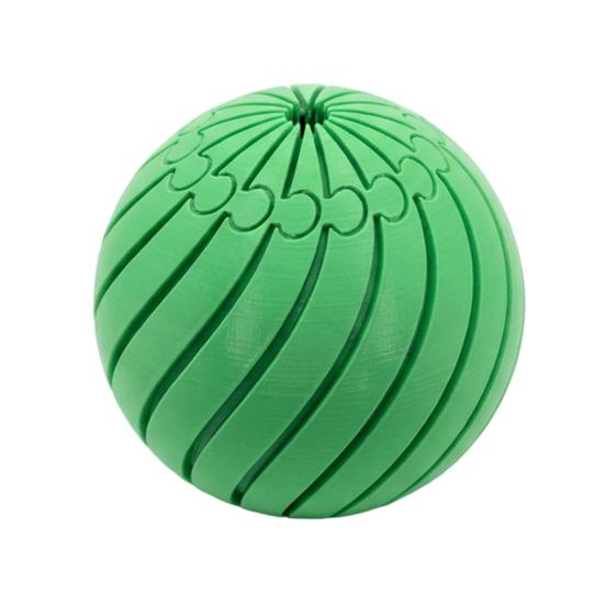 3D-печатная крутящаяся шариковая игрушка, скользкая шариковая игрушка для снятия стресса для детей, подростков, взрослых, шар-фиджет с шарнирами, спиральный, вращающийся, настольная игрушка зелёный