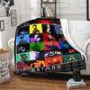 1pc Batman: The Animated Series Characters Cartoon Blanket,Portable Throw for Travel & Camping, All Season Cozy Blanket,Ideal Gift