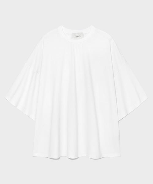 VTWO Boxy Over Tee_White