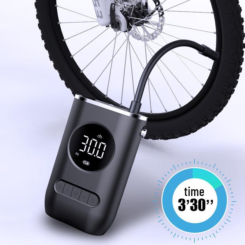 Wireless Portable Multi-functional Electric Car Tire Inflator Pump