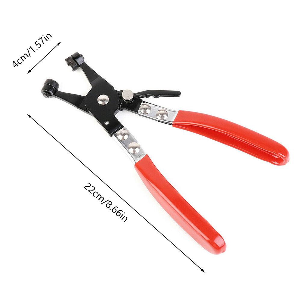 Hose Clamp Pliers Auto Hose Clamp Plier Set Swivel Flat Band Hose Clamp Plier Car Angled Clip Plier Cable Type Pliers Tube
