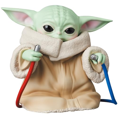 

UDF Ultra Detail Figure No. 756 GROGU (TM) SERIES 2 Fixing Wires, approximately 70mm tall, non-scale, painted, finished figure