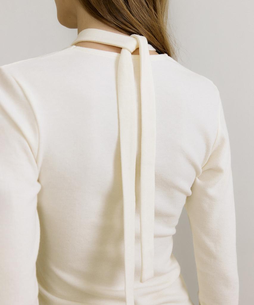 OCTETTE Jersey Twist Long Sleeve T_3Color