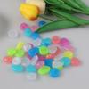Decorative Pebbles 100-Piece Colorful Luminous Smooth Plant Rocks For Pots Indoor For Fish Tank Aquarium Vase Decor Landscaping