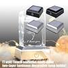 Crystals Lamp Base Featuring Touch Sensitive Dimmable LED for Atmospheres In Display and Decorative Use