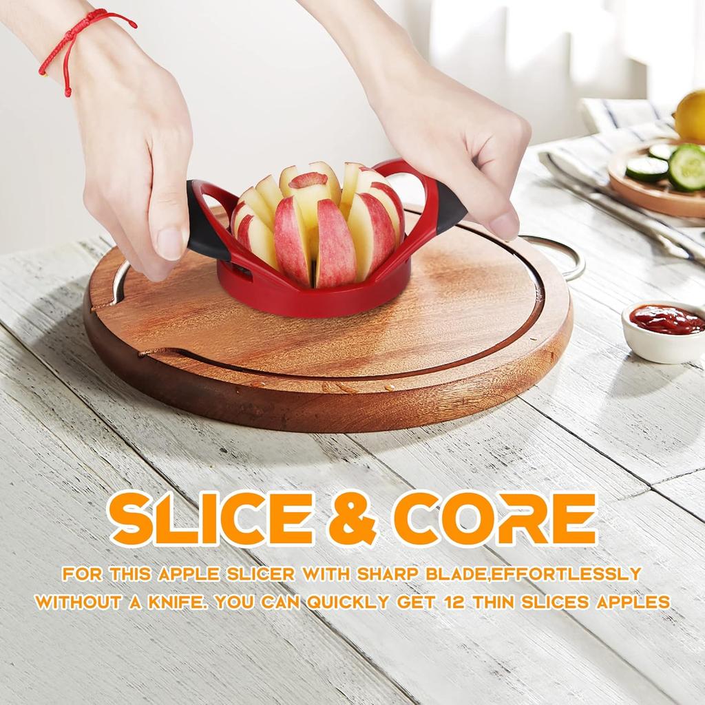 AppleSlicer Stainless Steel Apple CorerpeelerfruitCuttersuper SharpApple Knifemultifunctional KitchenTools