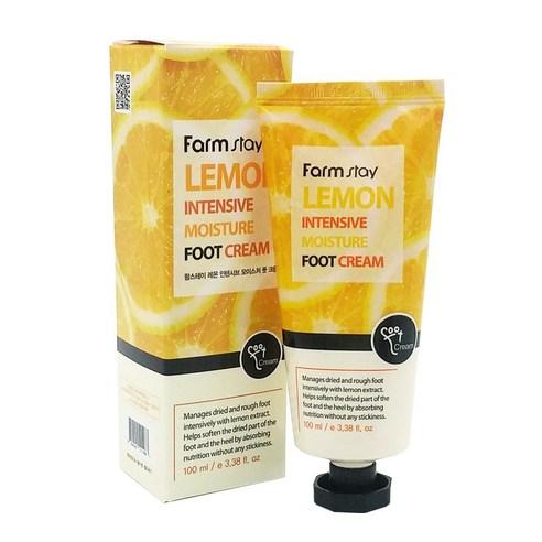 [FarmStay] Lemon Intensive Moisture Foot Cream - 100ml
