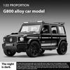 1/22 Scale Metal Diecast Brabus G800 Toy Cars Models Rubber Tires SUV Vehicles Toys 6 Doors Opened Off-road Collection Model Boys Gifts