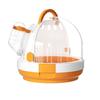 Safe Door Lock Small Pet Box Easy To Carry Hamster Carrier Transparent Parrots Carry Cage  Travel