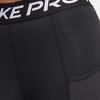 Nike Pro 365 Letter Print Pocket Design Mid Rise Leggings Women Leggings Black FB5033-011