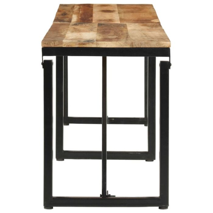 VidaXL Banc 160x35x46 cm bois massif de manguier 351683