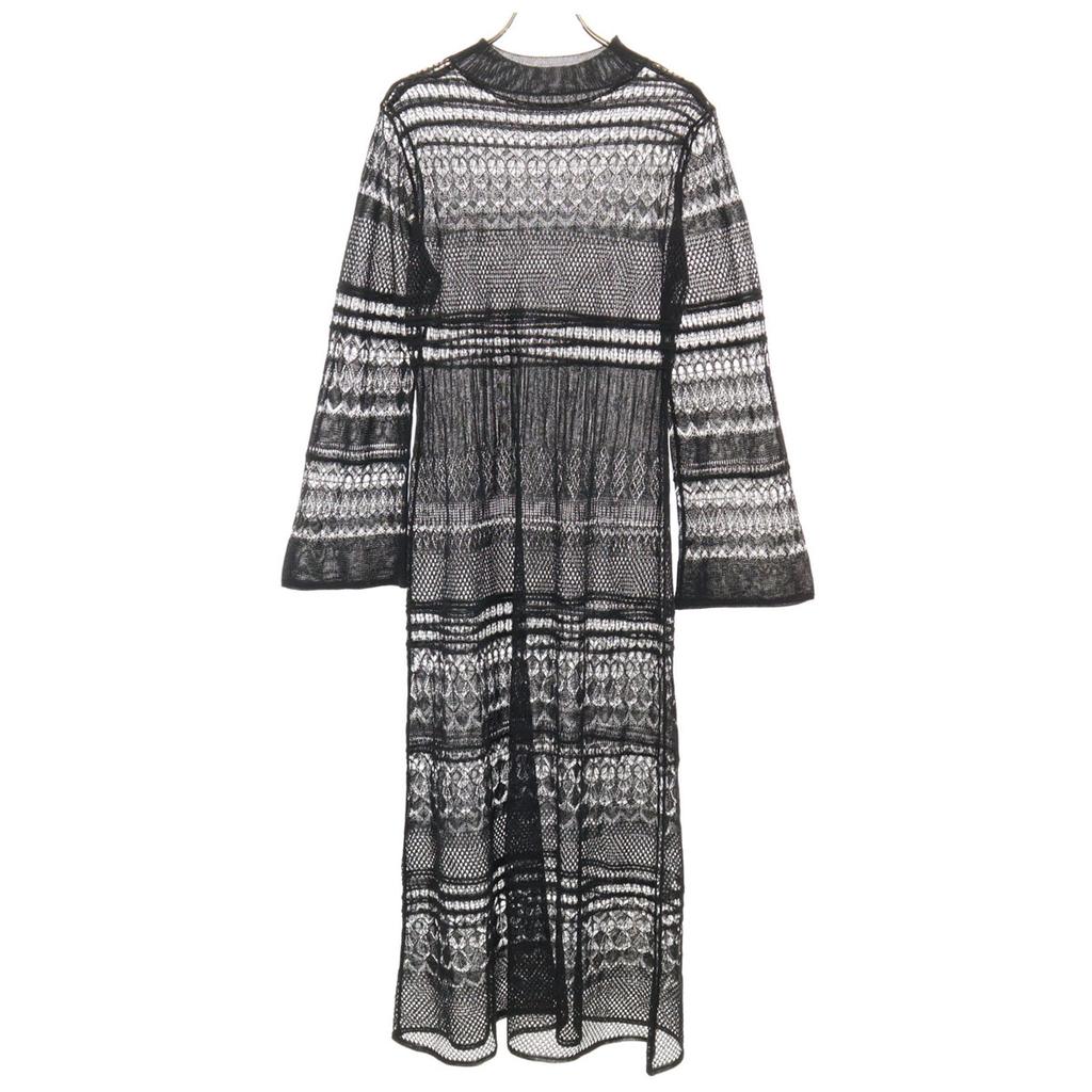 CELFORD Long Sleeve Race One Piece Black See Through Women Used