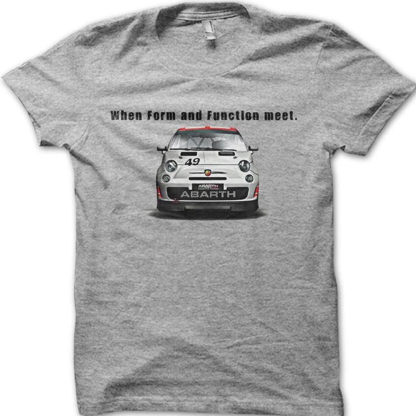 

ABARTH When Form And Function Meet Classic Retro Motorsport Car T-Shirt 06134 L