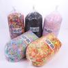 Korean Elastic Hair Bands - Black Disposable Scrunchies for Women