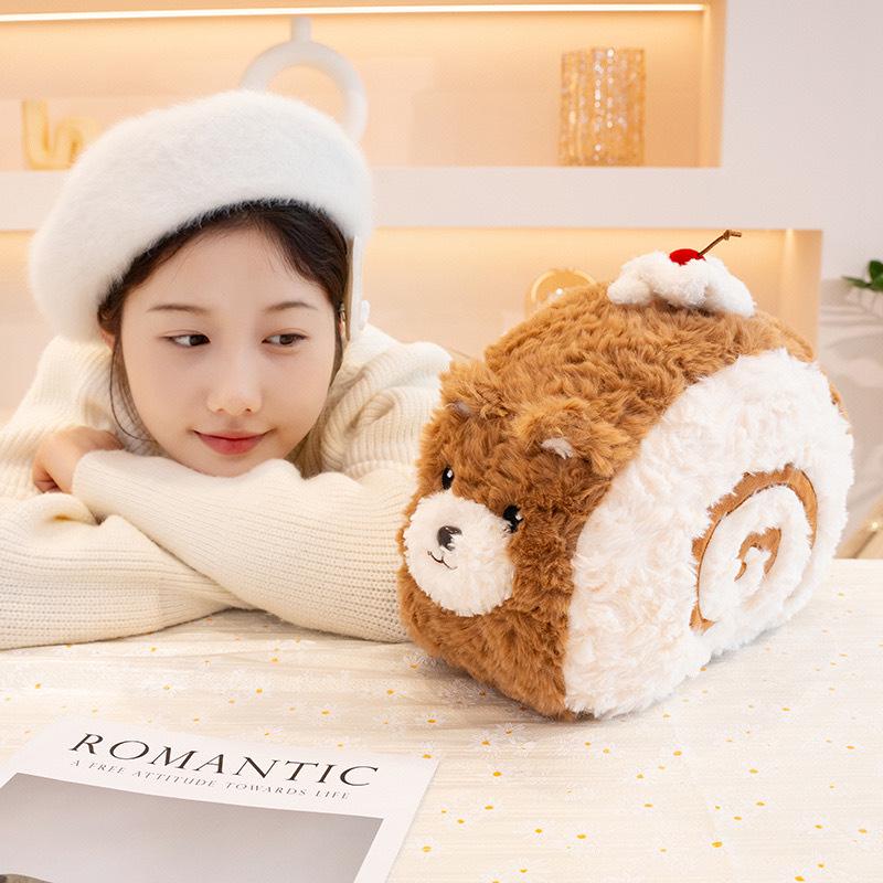 Cute Heart Bear Plush Toy - Soothing Teddy for Birthday, Cushion, or Sleep Companion