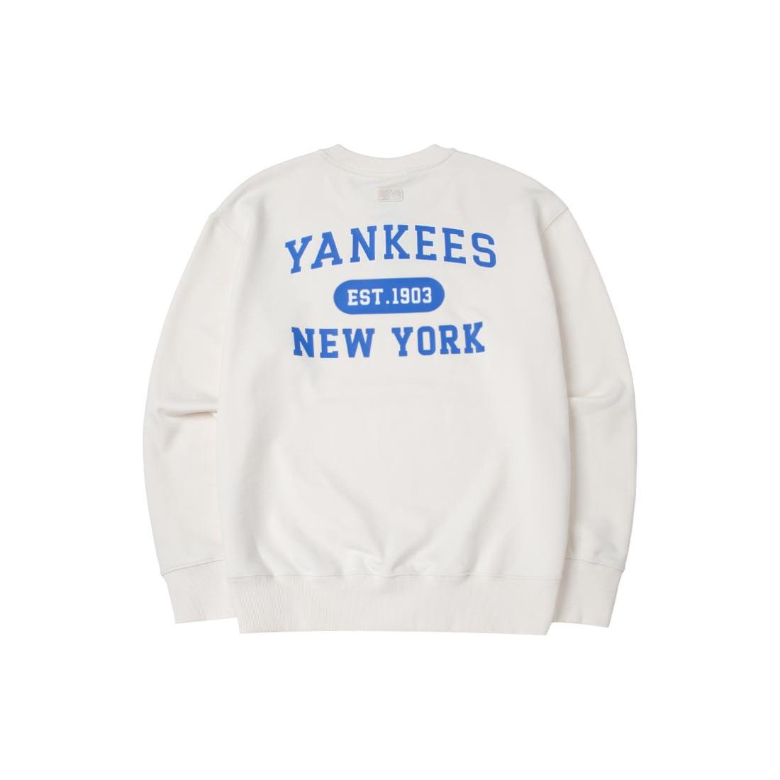

New MLB American Sweatshirt Unisex White 3AMTV0741-50CRS S