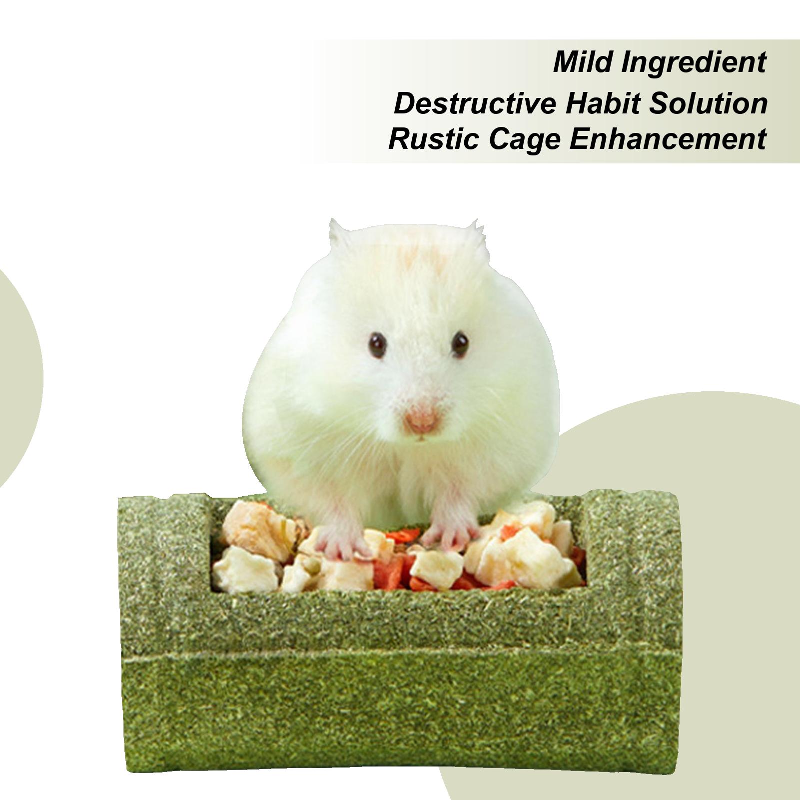 

Іграшки для гризунів для зубів Миска для годування дрібних тварин Натуральні іграшки для гризунів для збагачення гри Хом як Шиншила Кролик China Mainland