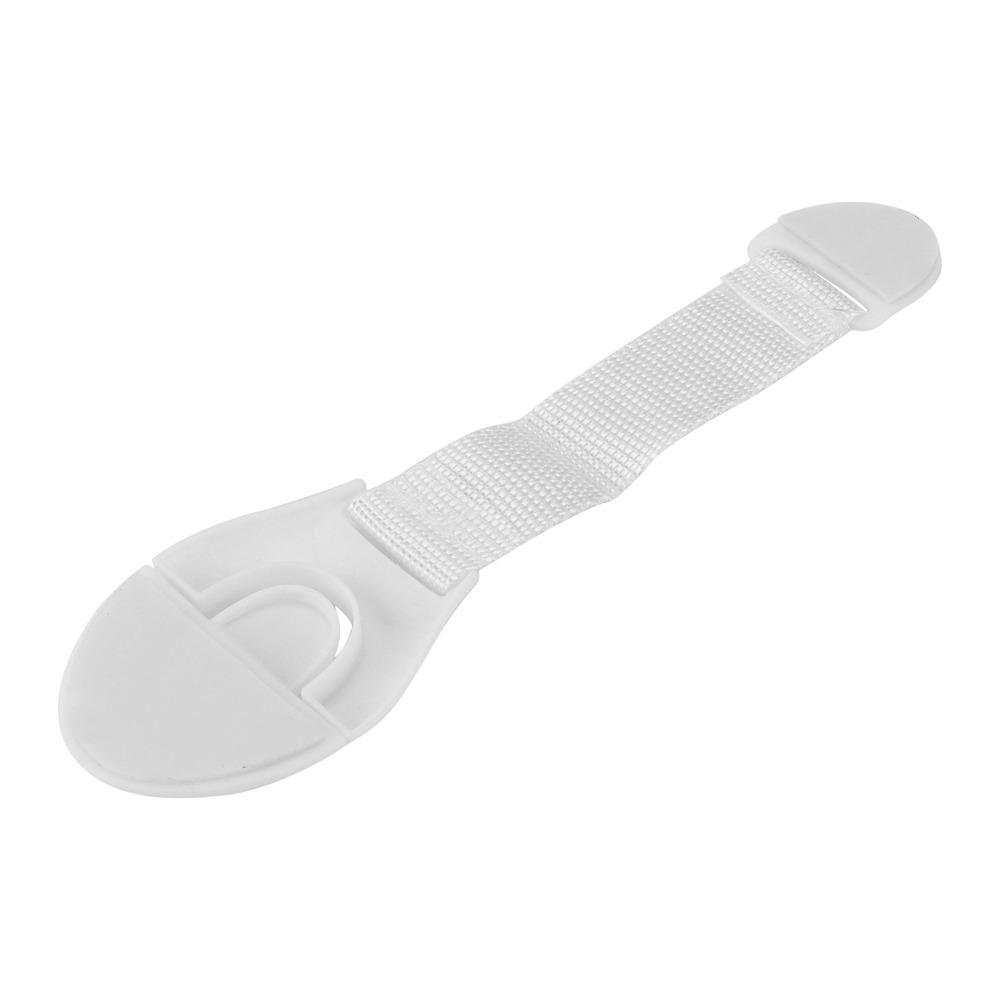 10 pcs Adjustable Length Pet Safety Lock White Fridge Door Buckle  Storage Furniture