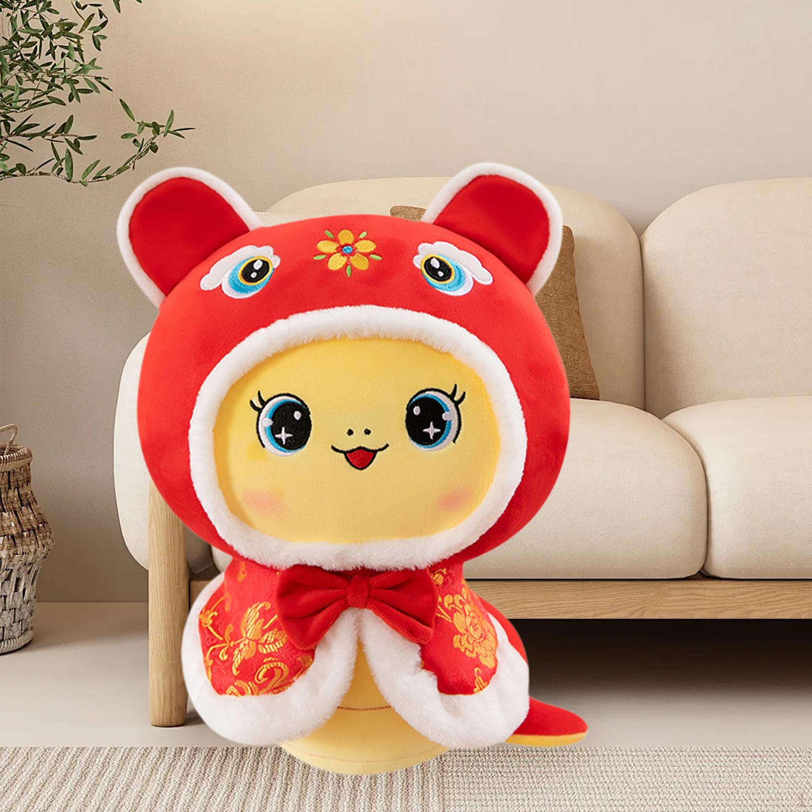 

Китайская змея плюшевая игрушка мягкая игрушка кукла симпатичное украшение год A 50cm