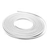Protective Strip for Car Door Edge 5M PVC - Soundproofing and Sealing White