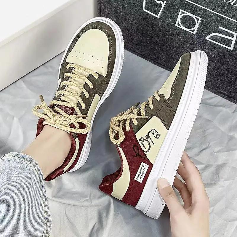 Fashion Alphabet Men's Casual Shoes Chunky With Laces Lightweight Male Shoe In Promotion Designer Luxury Work Classic Original Sneakers