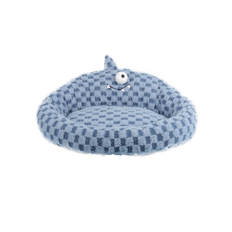 Cat Nest Semi-open Pet Nest Autumn and Winter Warm Four-season Universal Nest Cat Supplies Dual-purpose Pet Nest