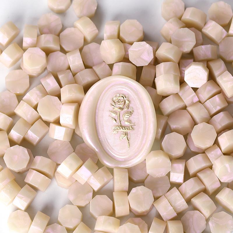 500g Solid Color Sealing Wax Vintage Sealing Wax Stamps Wax Beads Wedding Birthday Party Invitation Stamps DIY Stamp Decoration