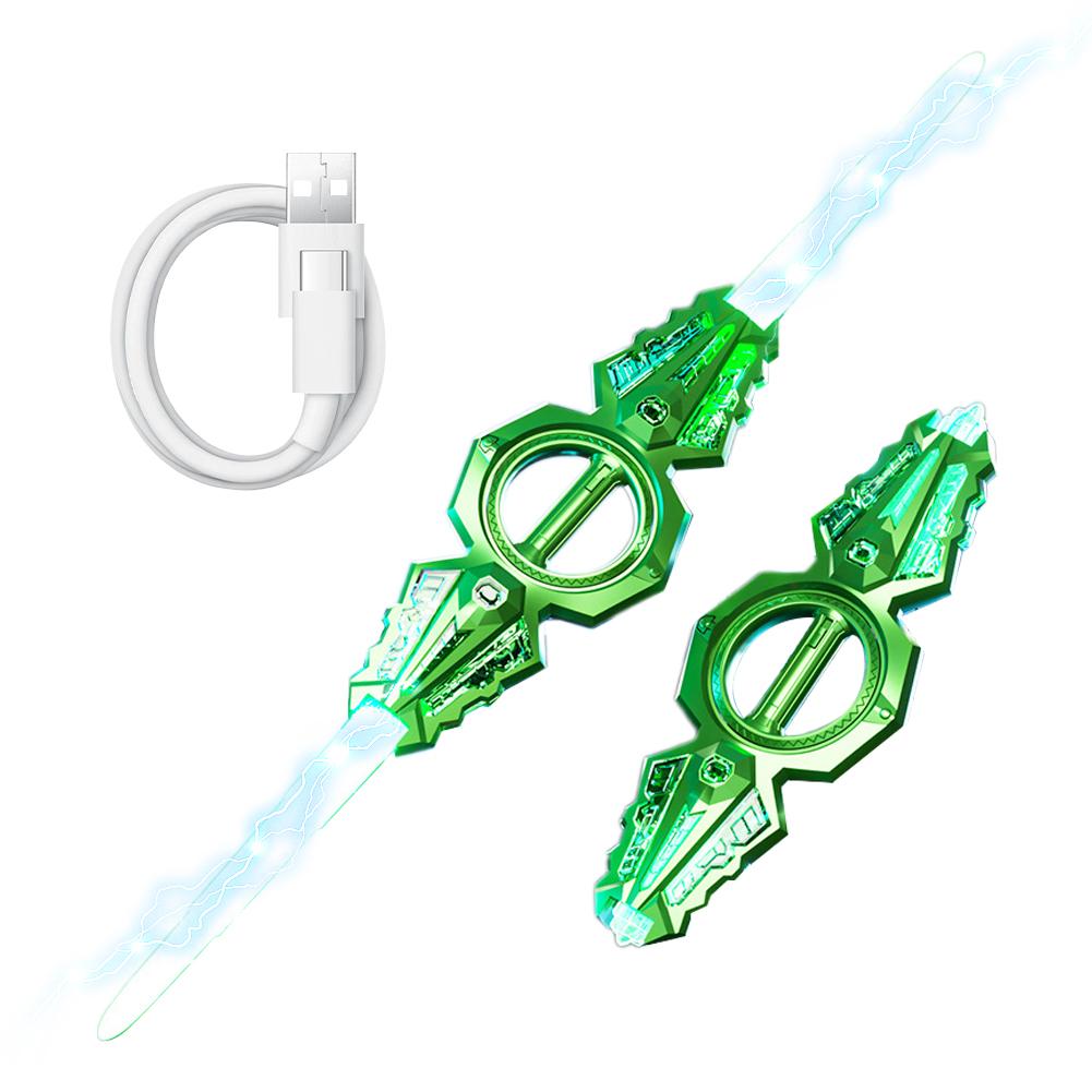 

Double-Edged Flame Rotating Lightsaber Super Cool Present Plaything With Vivid Lightscool Sound Effects Boy Present Toy