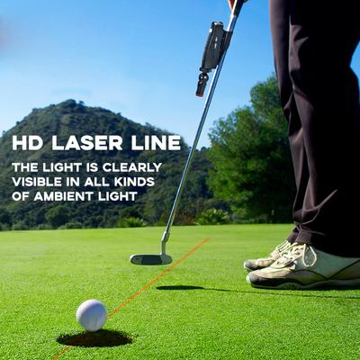 Golf Training Aid Putter Laser Pointer Sight Training Aim Putting Aid Golf Line Golf Aid Practice Laser Practice Corrector B2I4