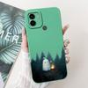 For Xiaomi Redmi A1 Case Cover Redmi A2 Capa Cartoon Bumper Liquid Silicone Shockproof TPU Soft Case On Redmi A1 A2 + Plus Funda
