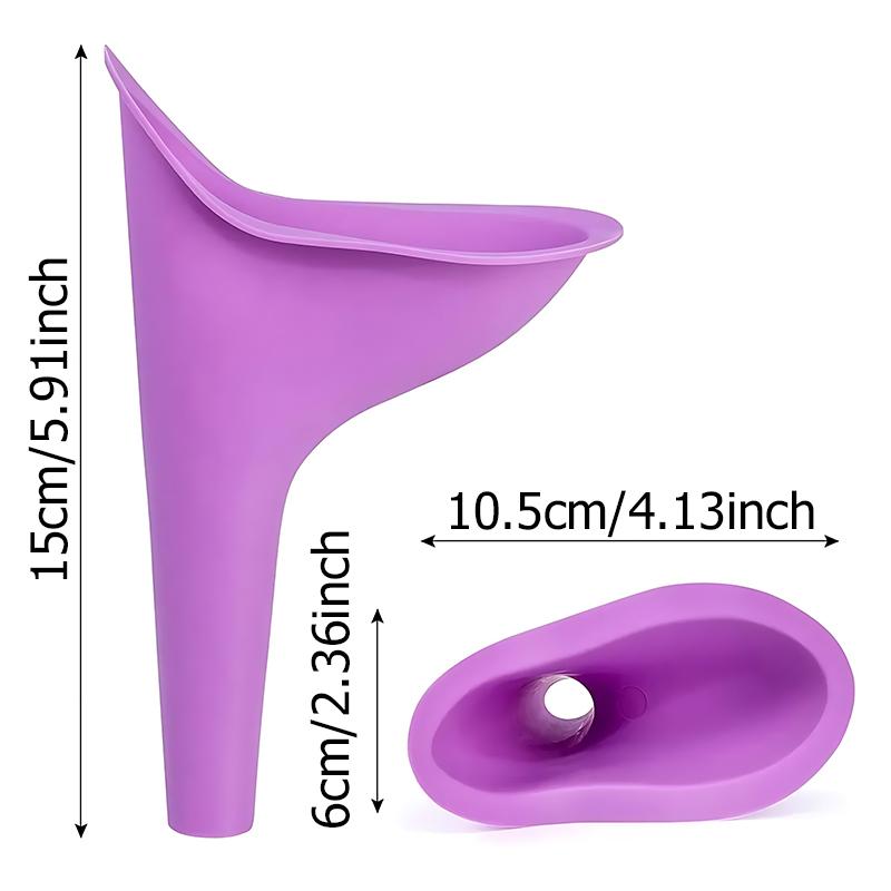 1 Stück Silikon Urinaltrichter für Frauen Tragbares Reisebidet für Damen Mädchen Wiederverwendbares Hygieneartikel für Outdoor Camping Auto Nutzung ZYF
