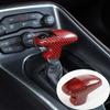 Inner Gear Shift Knob Decor Cover for Dodge Challenger/Charger 2015+ Red Carbon