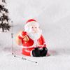 Micro-landscape Model Creativity Micro Landscape Desk Decoration Resin Decoration Cute Durable Gift Ideas Santa Claus Ornaments