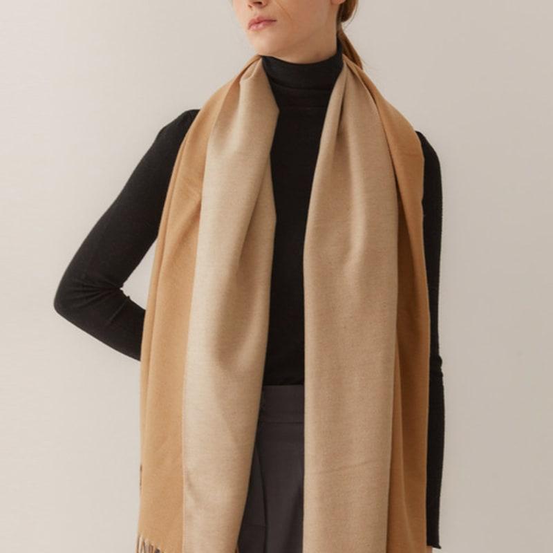 J.LARUEN Basic Two-Tone Muffler (9 Colors)