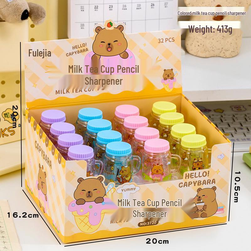 Dual-Hole Cartoon Pencil Sharpener - Creative Candy Design, Durable, Perfect Small Gift for Primary Students
