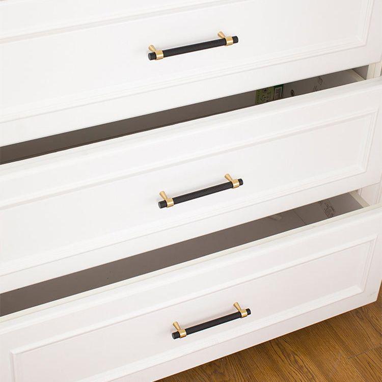 Black Gold Brass Knurled Handle Pulls Antique Door Cabinet Drawer Brass Knurled Knob Handle