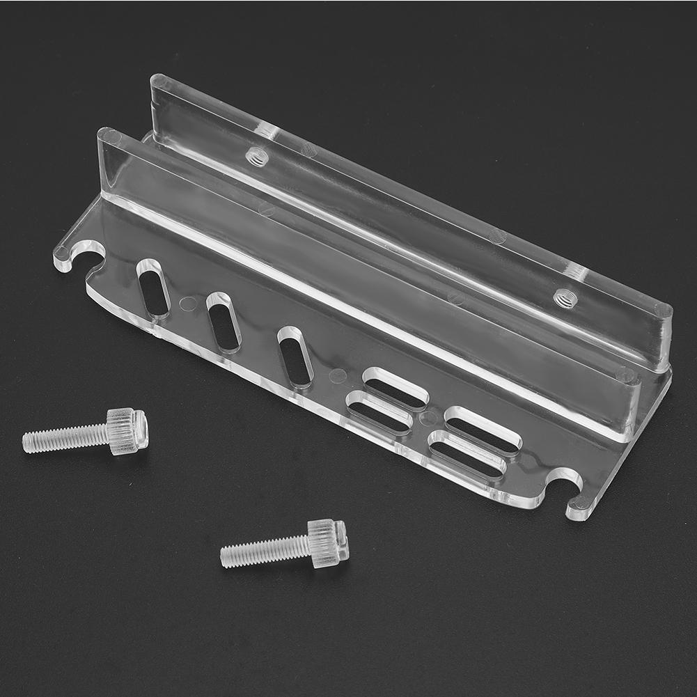 Acrylic Fish Tank Water Plants Tweezer Organizer Storage Bracket Holder for Aquarium Cleaning Tool